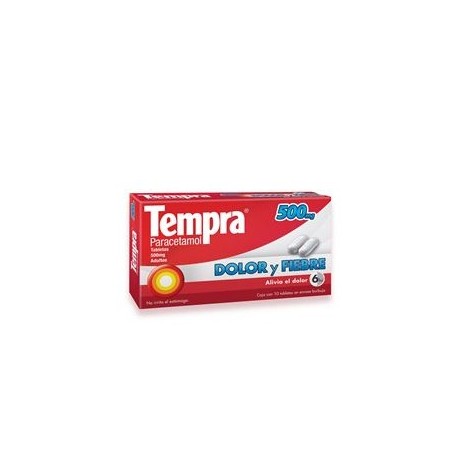 Tempra 10 Tabletas 500 Mg
